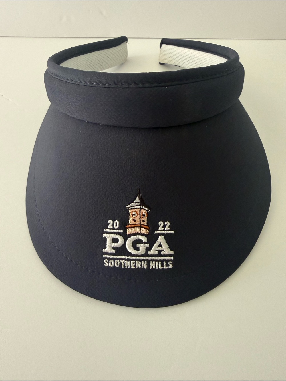 PGA Tour Navy 2022 Southern Hills Embroidered Visor